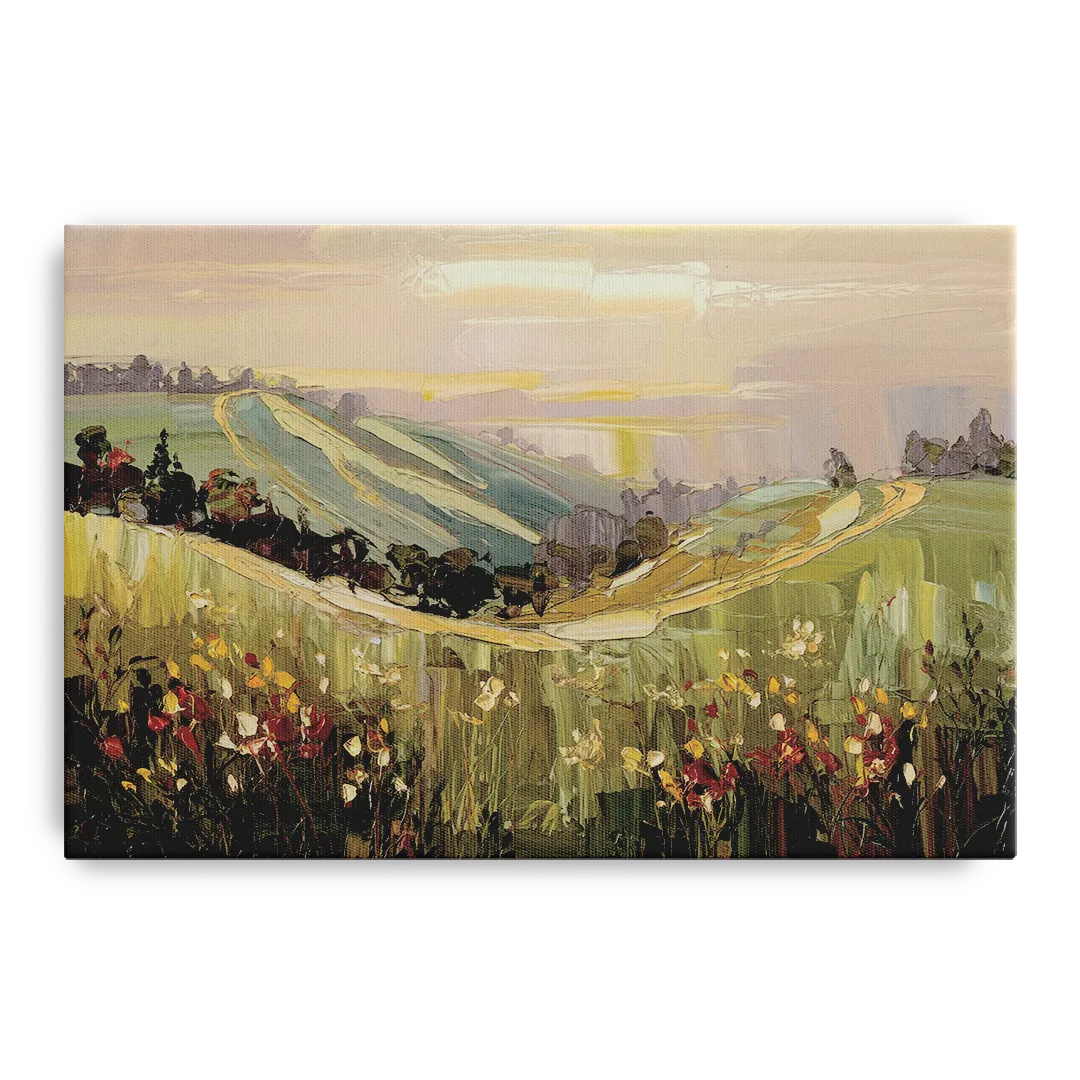 Dunedin Scenic Hills - Canvas Wall Art