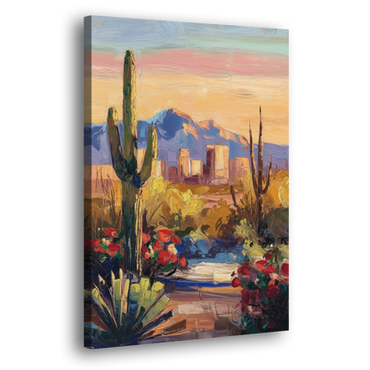 Tucson Arizona Pride - Canvas Print Art Sides