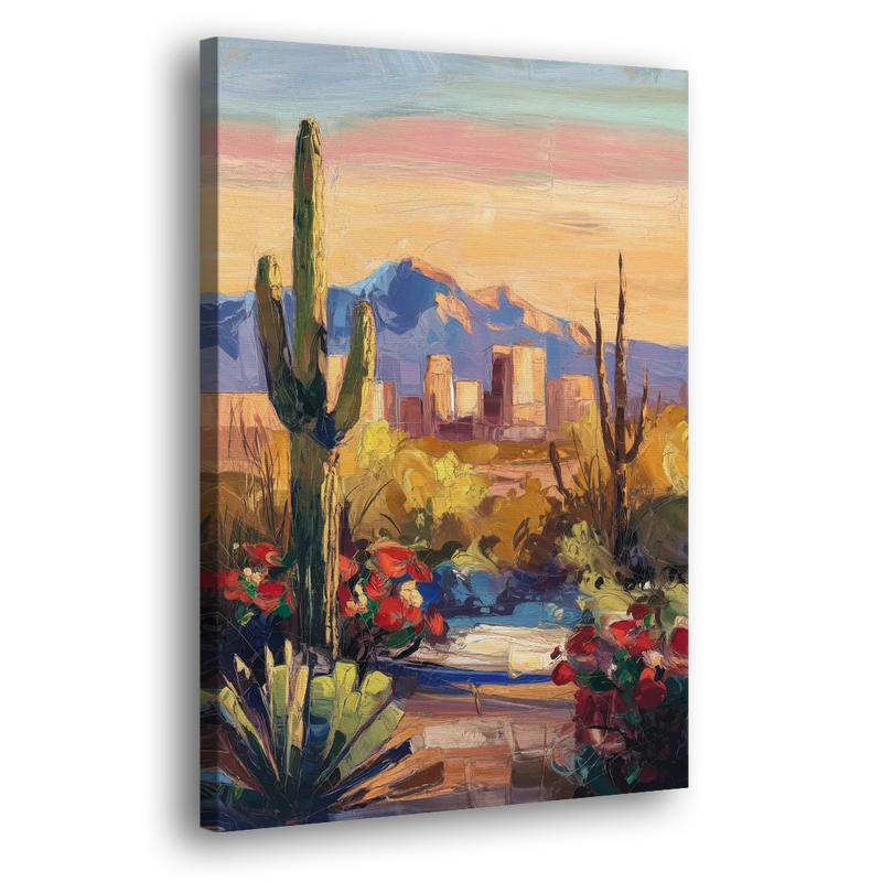 Tucson Arizona Pride - Canvas Print Art Sides
