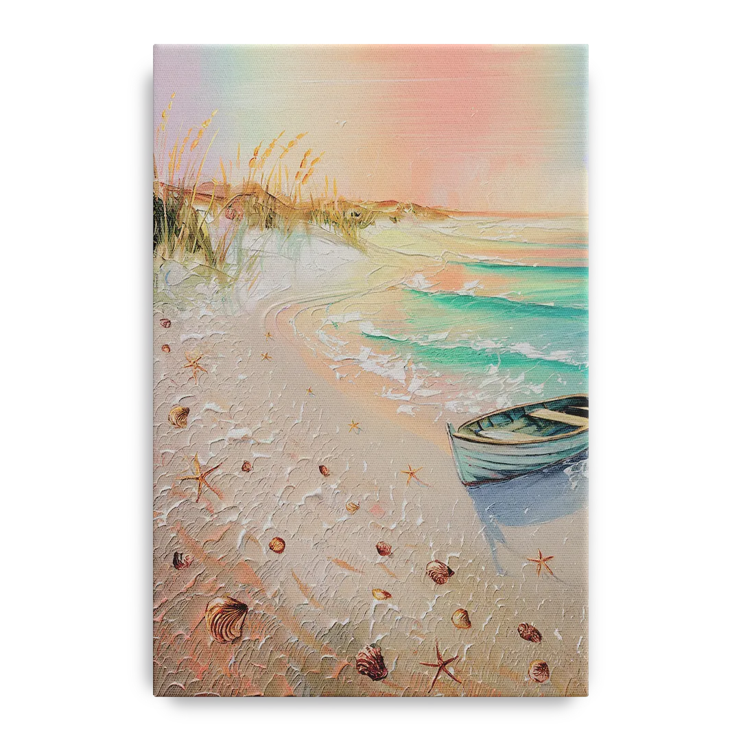 Virginia Beach Nautical Charm - Canvas Wall Art