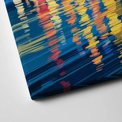 Pittsburgh Architectural Charm Canvas Close Up