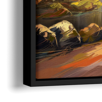 Ontario Nature Scenes - Close-Up Black Frame Canvas