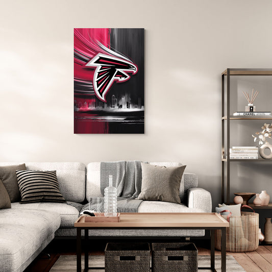 Atlanta Falcons Fans Tribute - Canvas Wall Art Living Room