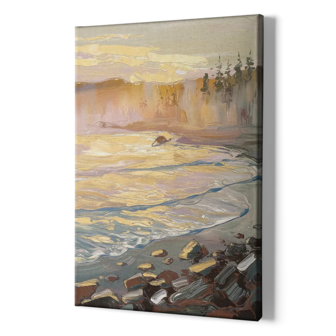 Traverse City Coastal Sunrise - Canvas Print Art Sides