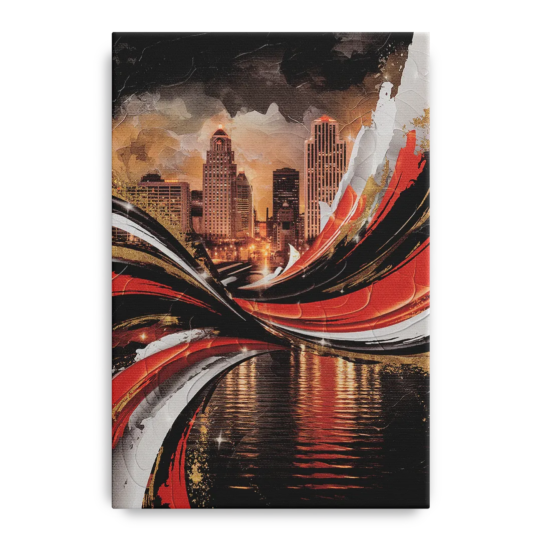 Cincinnati Bengals Championship Parade - Canvas Wall Art