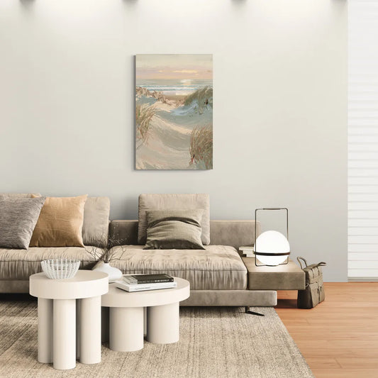 Cape May Coastal Serenity - Canvas Wall Art Living Room