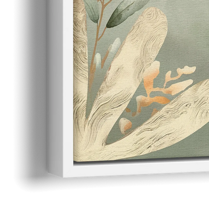Boise Nature Escape Wilderness - Close-Up White Frame Canvas