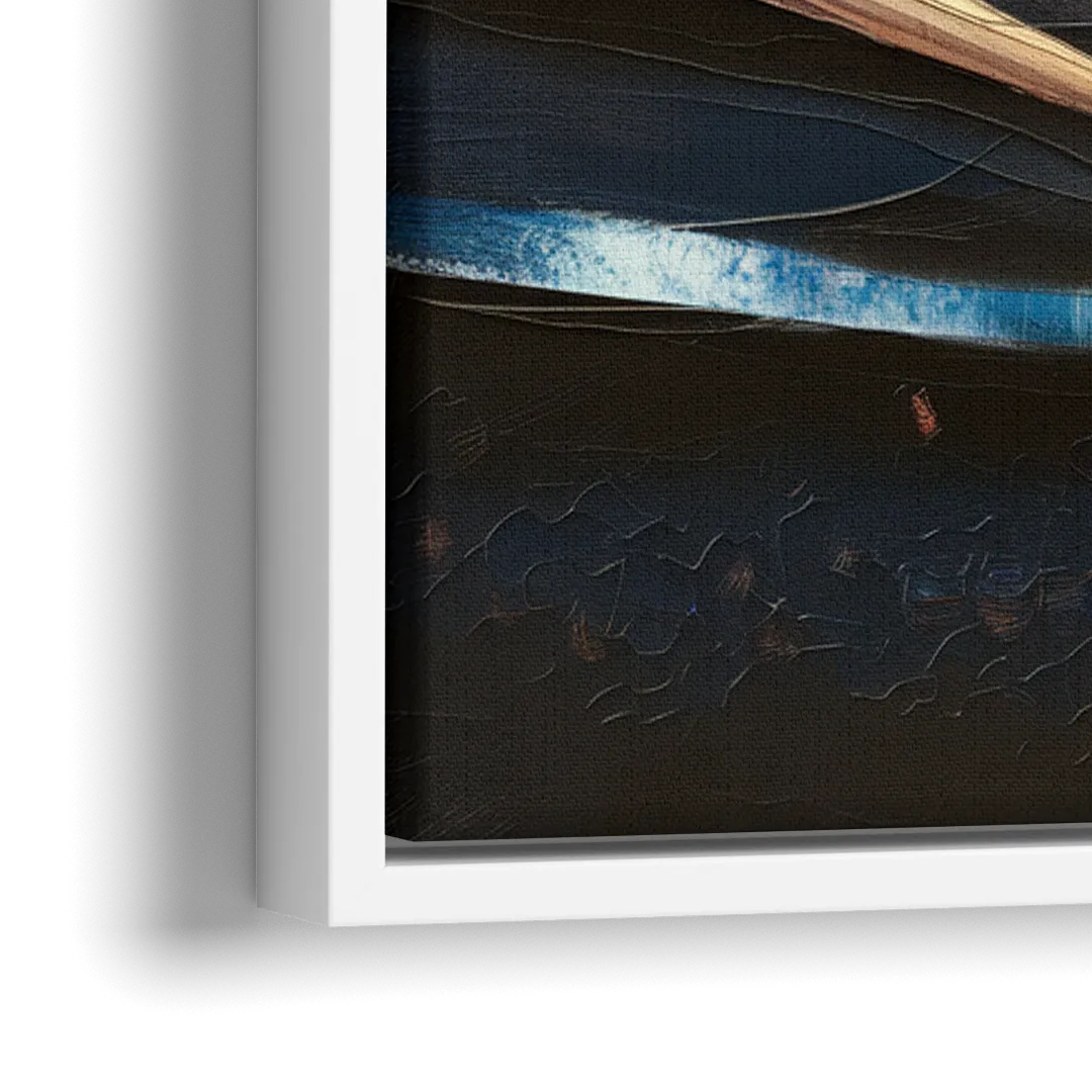 Atlanta Braves World Series Celebration - Close-Up White Frame Canvas