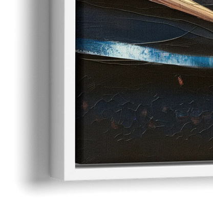 Atlanta Braves World Series Celebration - Close-Up White Frame Canvas
