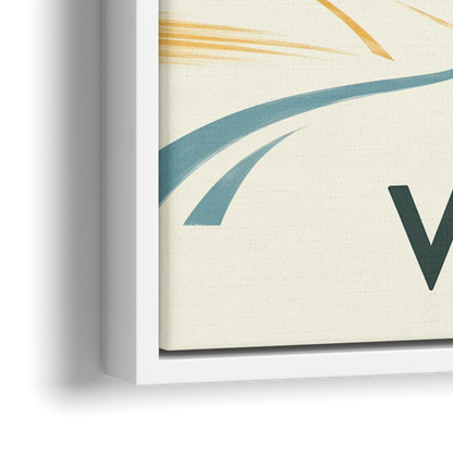 Vail Colorado Charm - Close-Up White Frame Canvas