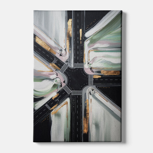 Irving Urban Streets - Canvas Wall Art