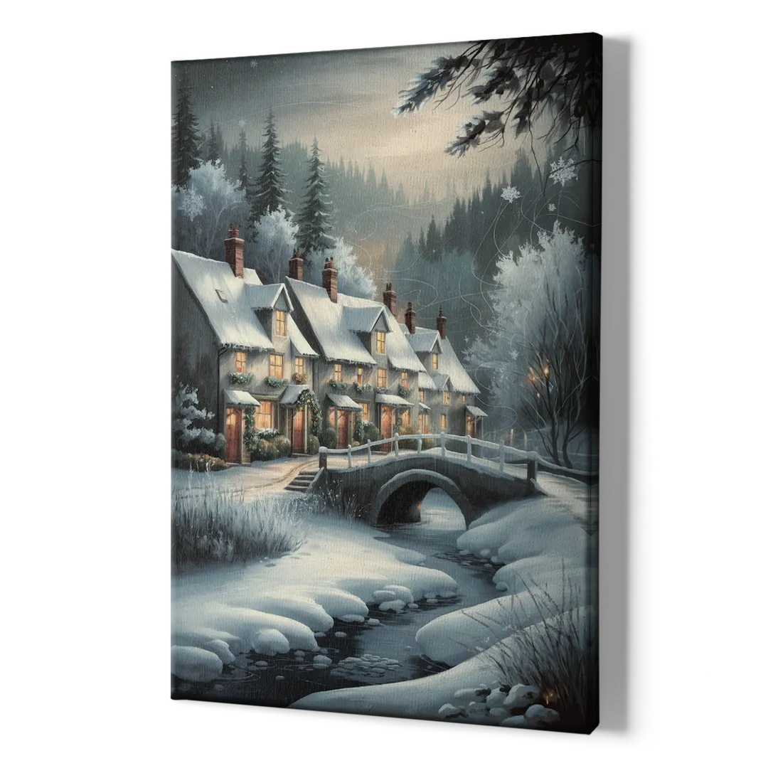 Ashland Winter Wonderland - Canvas Print Art Sides
