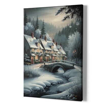 Ashland Winter Wonderland - Canvas Print Art Sides