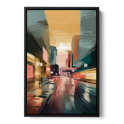 Chandler Scenic Landscape - Black Frame Canvas