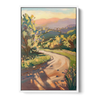Glendale Nature Trails - White Frame Canvas