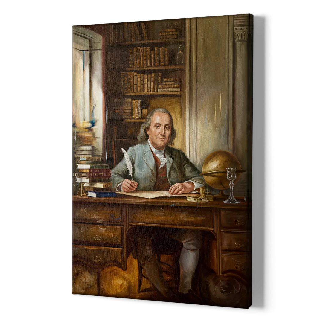 Franklin Timeless Elegance - Canvas Print Art Sides