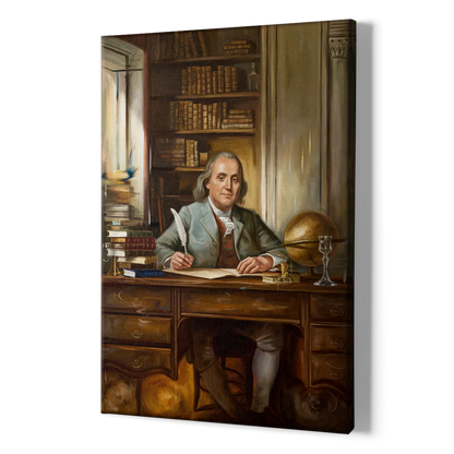 Franklin Timeless Elegance - Canvas Print Art Sides