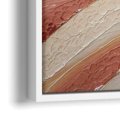 Marfa Texas Horizon - Close-Up White Frame Canvas