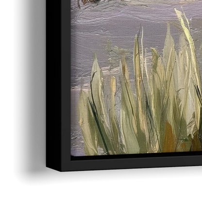 Wichita Scenic Horizons - Close-Up Black Frame Canvas
