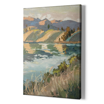 Henderson Serene Landscapes - Canvas Print Art Sides