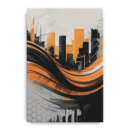 Houston Dynamo Colors - Canvas Wall Art