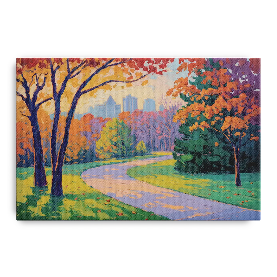 Ottawa Autumn Foliage - Canvas Wall Art