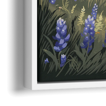 Austin Texas Hill Country - Close-Up White Frame Canvas