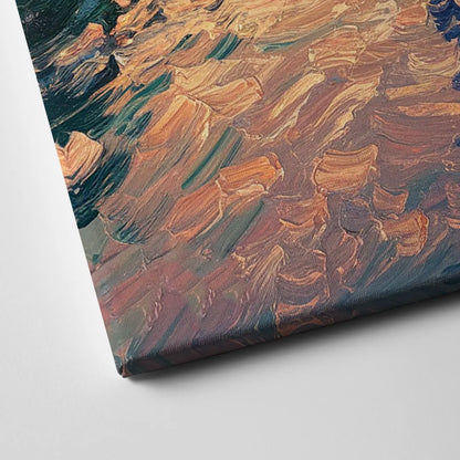 Washington Monument Reflection Canvas Close Up