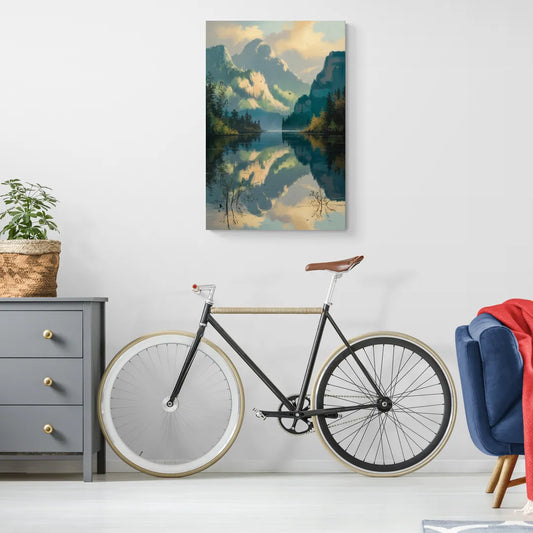 North Shore Mountains - Canvas Wall Art Living Room