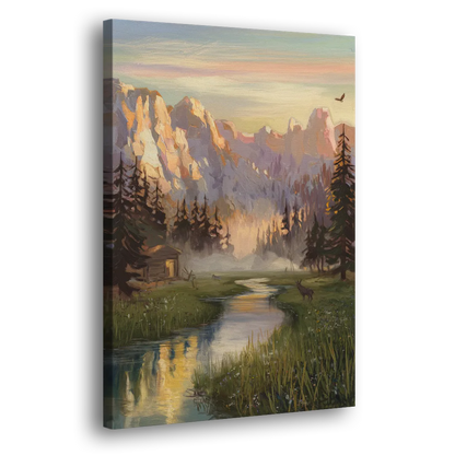 Boise Scenic Outdoors - Canvas Print Art Sides