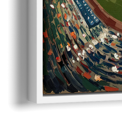 Camden Yards Orioles Tribute - Close-Up White Frame Canvas