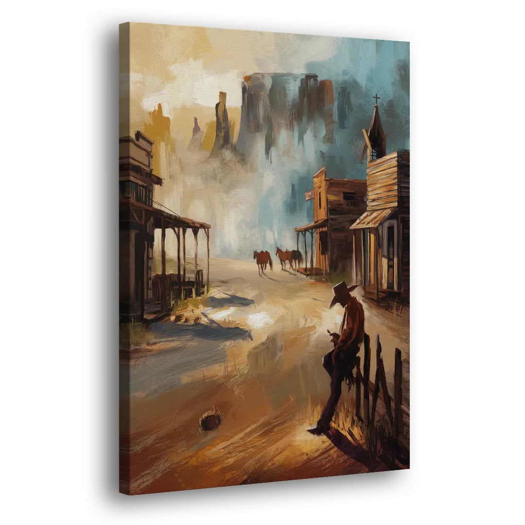 Tombstone Western Heritage - Canvas Print Art Sides