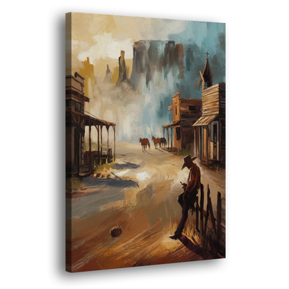 Tombstone Western Heritage - Canvas Print Art Sides