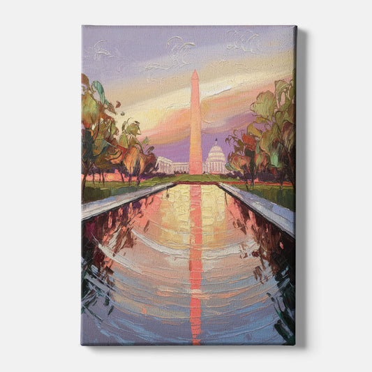 Washington National Mall - Canvas Wall Art