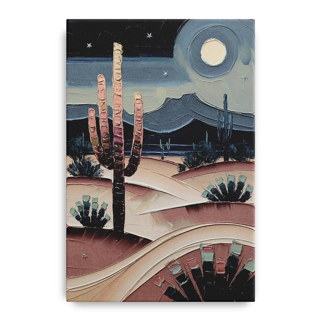 Scottsdale Desert Nights - Canvas Wall Art