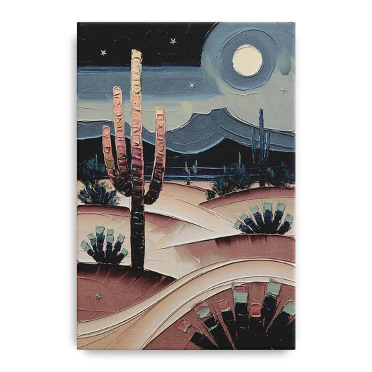 Scottsdale Desert Nights - Canvas Wall Art