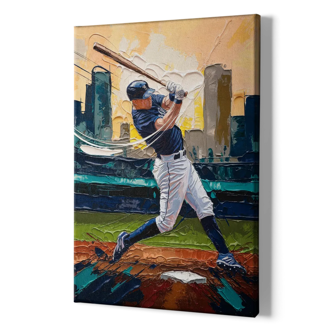 Tacoma Mariners Fan Tribute - Canvas Print Art Sides