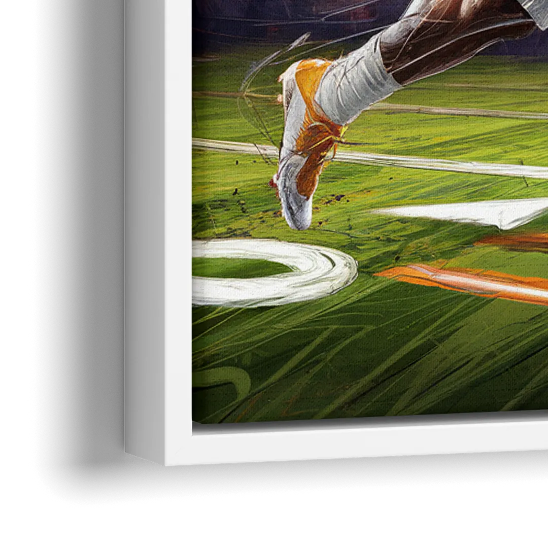 Knoxville Vols Game Day - Close-Up White Frame Canvas