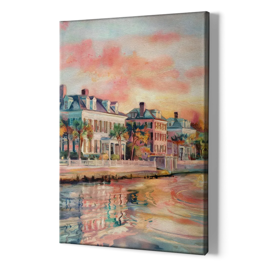 Charleston Battery District - Canvas Print Art Sides