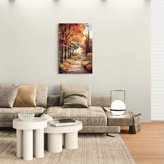 Arlington Autumn Colors - Canvas Wall Art Living Room