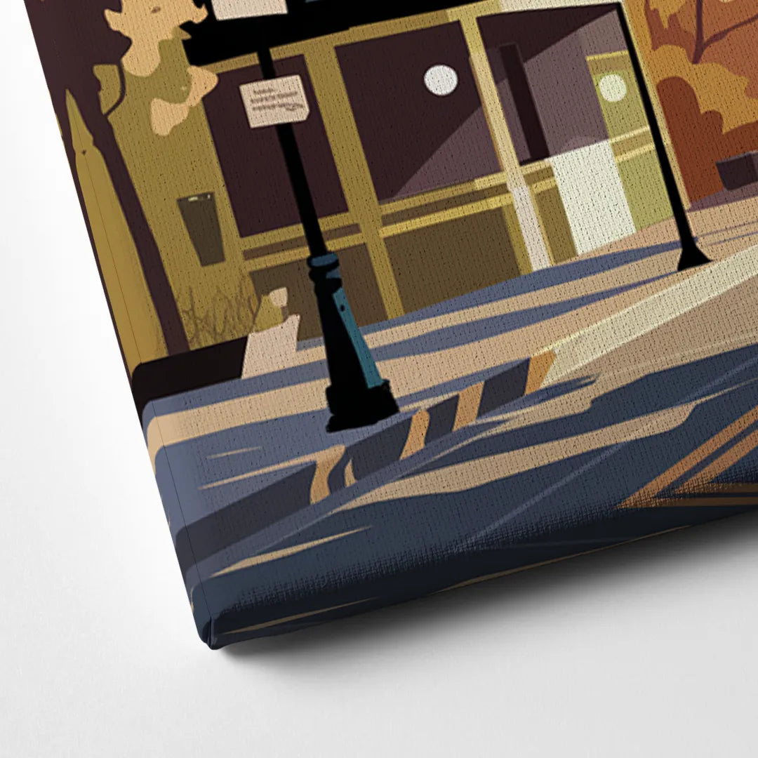 Telluride Historic Main Street Canvas Close Up