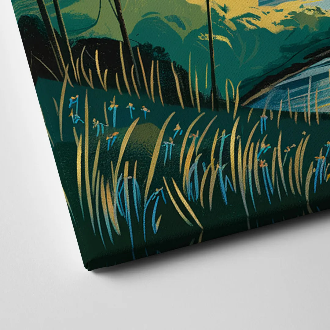 Knoxville Cherokee Heritage Canvas Close Up