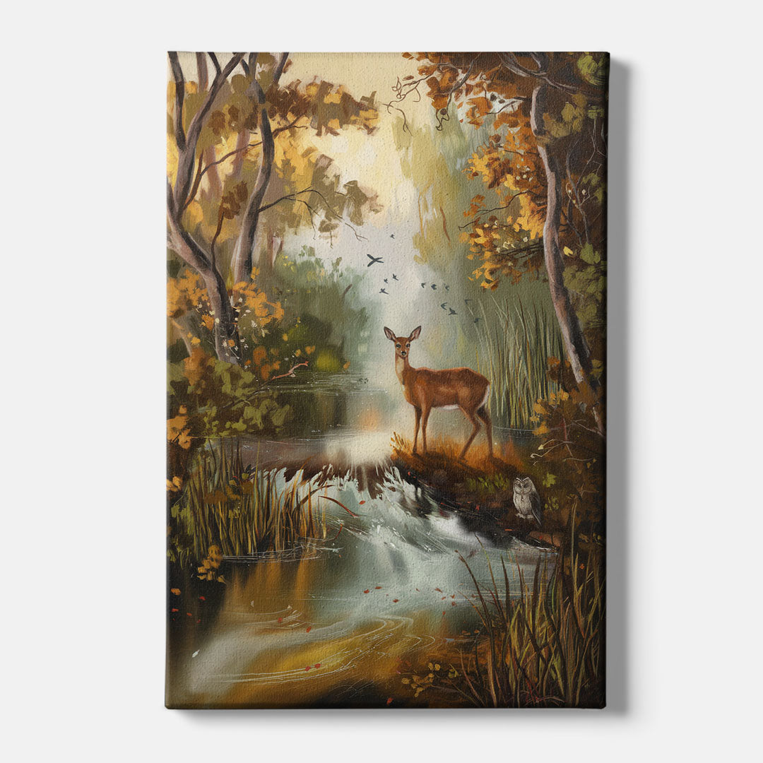 Ashland Wildlife Sanctuary - Canvas Wall Art