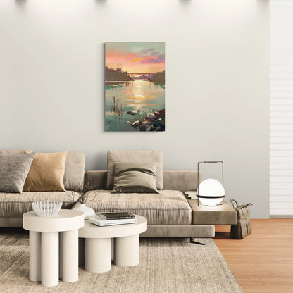 Chesapeake Bay Serenity - Canvas Wall Art Living Room