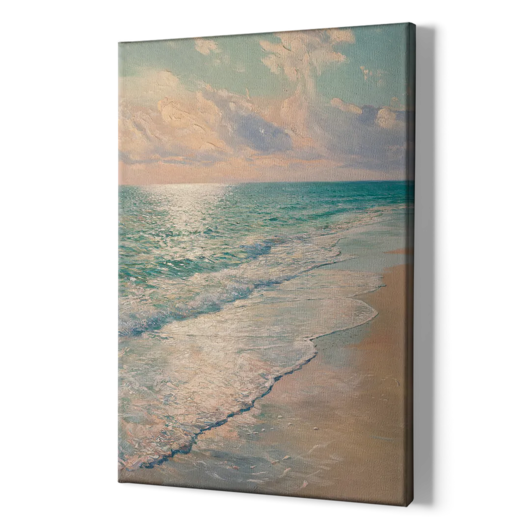 La Jolla Ocean Breeze - Canvas Print Art Sides