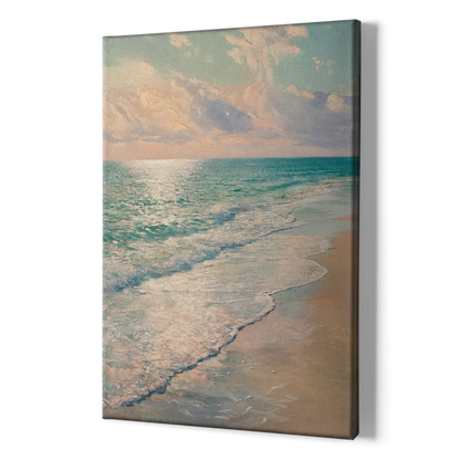 La Jolla Ocean Breeze - Canvas Print Art Sides