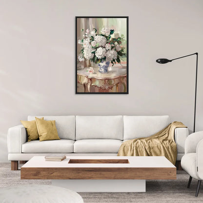 Augusta Classic Southern Charm - Living Room Black Frame Canvas