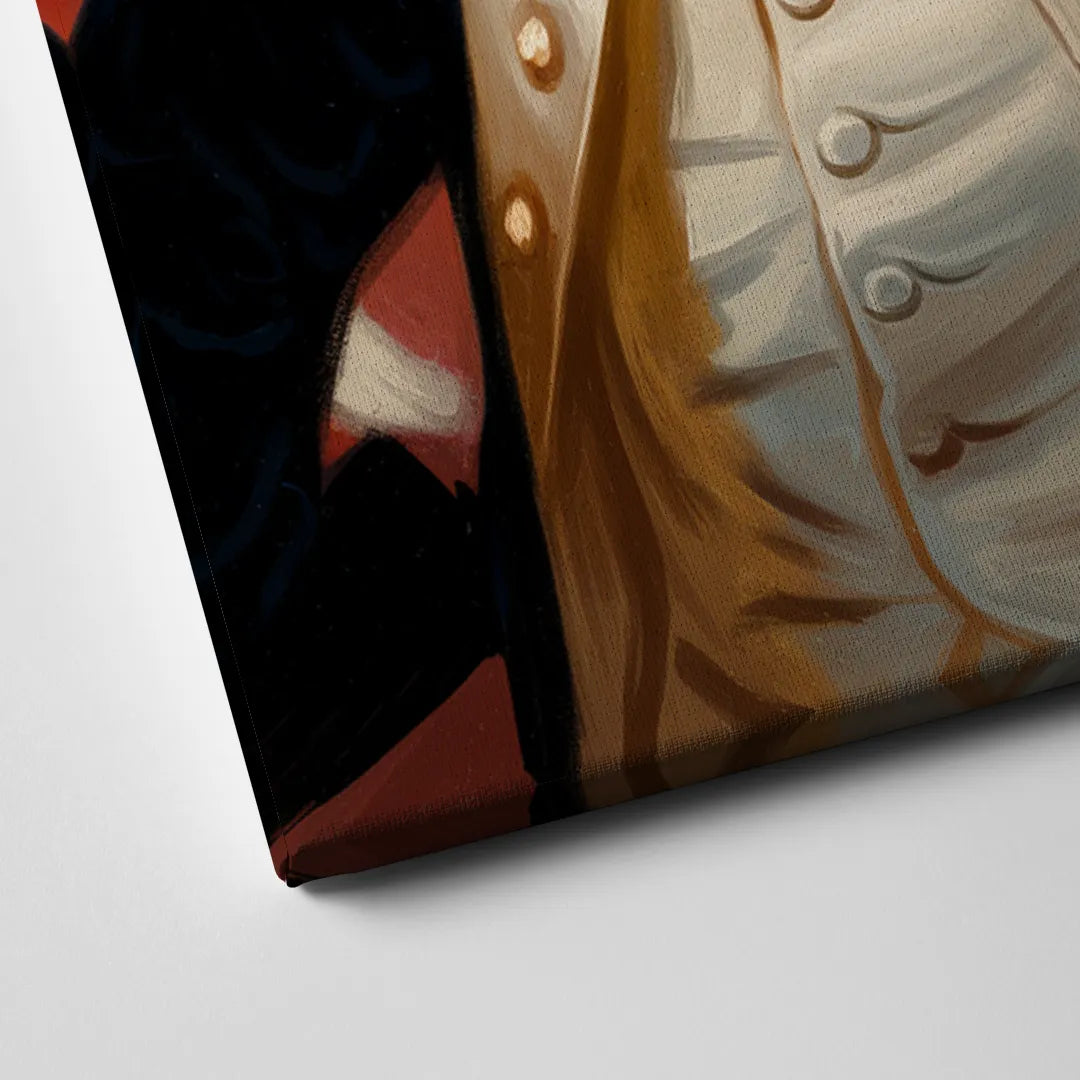 George Washington Legacy Canvas Close Up