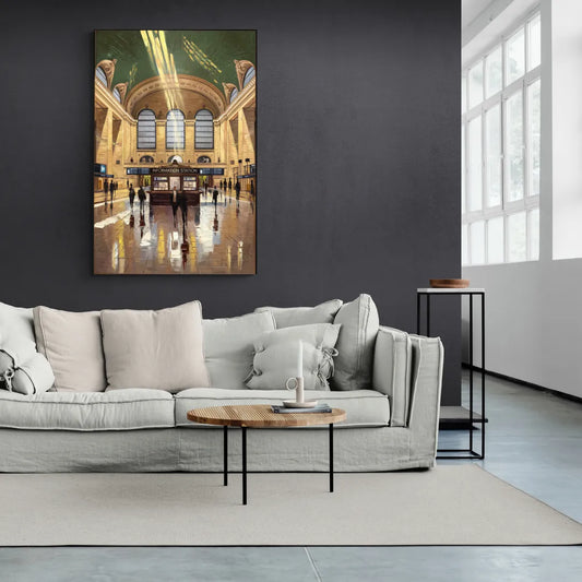 New York City Grand Central Station - Canvas Wall Art Living Room
