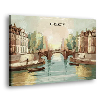 Glendale Urban Serenity - Canvas Print Art Sides